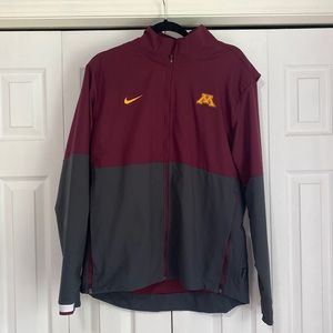 Minnesota Gophers zip up sweatshirt